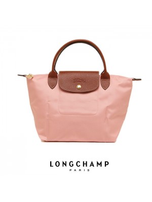 LC043*LONGCHAMP LE PLIAGE TOTE 1621089 SMALL/SHORT HANDLE (ROSE)